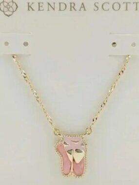 Kendra Scott Ballet Gold Short Pendant Necklace